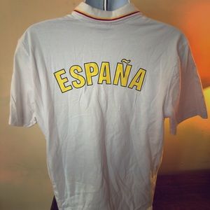 Boomerang Espana men’s polo Soccer Futbol  shirt